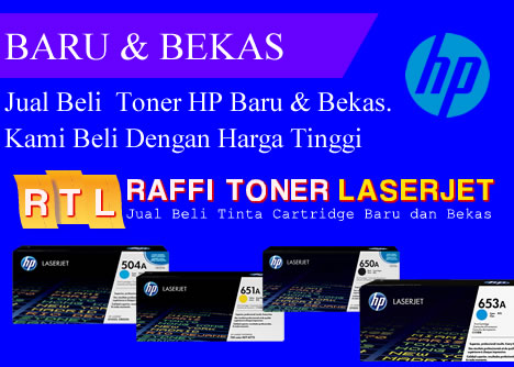 RAFFI TONER LASERJET – JUAL BELI TINTA TONER BARU & BEKAS